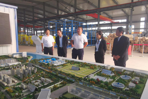 陜西航天建設集團有限公司總經理、黨委副書記謝明娟率隊赴遼寧一諾環(huán)保產業(yè)集團開展考察調研工作